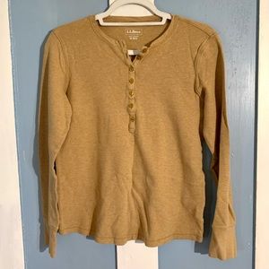 LL Bean Henley - M
